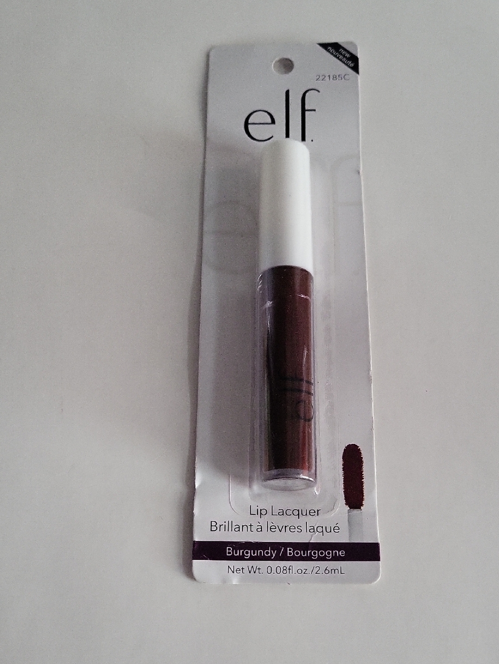 e.l.f. Burgundy Lip Lacquer Gloss